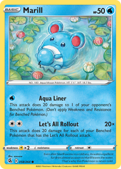 Pokemon Fusion Strike Marill - 58