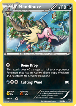 Pokemon Fates Collide Mandibuzz - 58