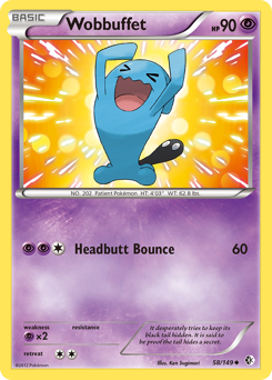 Pokemon Boundaries Crossed Wobbuffet - 58