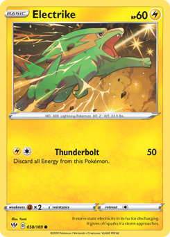 Pokemon Darkness Ablaze Electrike - 58