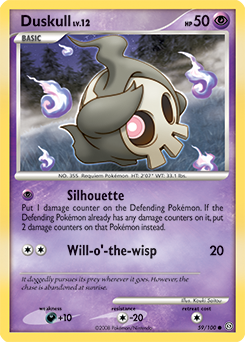 Pokemon Stormfront Duskull - 59