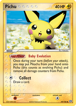Pokemon Emerald Pichu - 59