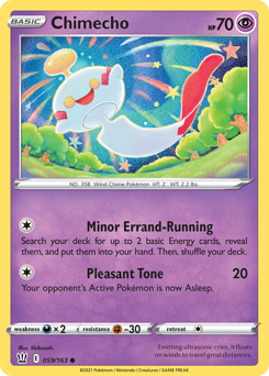 Pokemon Battle Styles Chimecho - 59