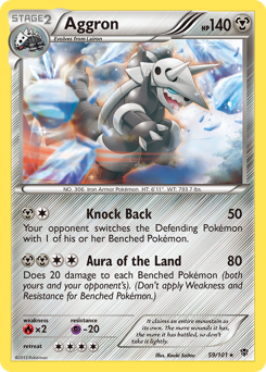 Pokemon Plasma Blast Aggron - 59