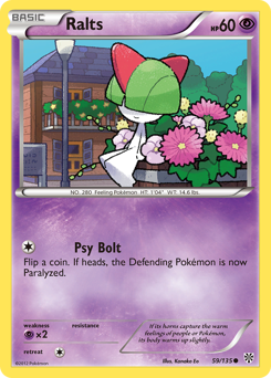 Pokemon Plasma Storm Ralts - 59