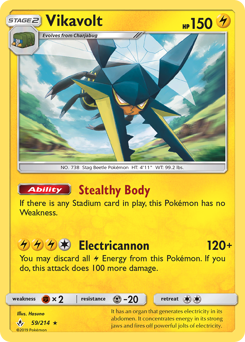 Pokemon Unbroken Bonds Vikavolt - 59