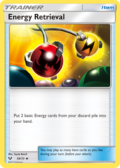 Pokemon Shining Legends Energy Retrieval - 59