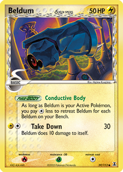 Pokemon Delta Species Beldum δ - 59