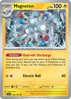 Pokemon Surging Sparks Magneton - 59