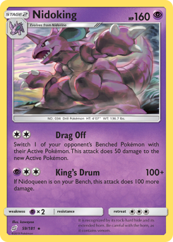 Pokemon Team Up Nidoking - 59