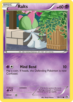 Pokemon Legendary Treasures Ralts - 59