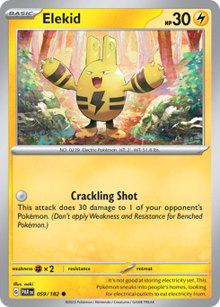 Pokemon Paradox Rift Elekid - 59
