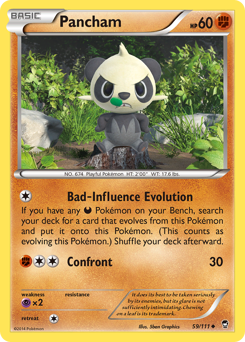Pokemon Furious Fists Pancham - 59