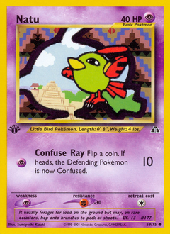 Pokemon Neo Discovery Natu - 59