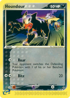 Pokemon Dragon Houndour - 59