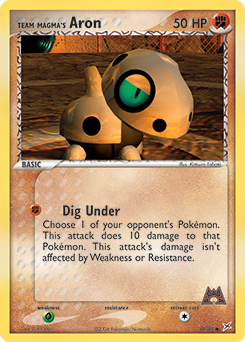 Pokemon Team Magma vs Team Aqua Team Magma's Aron - 59