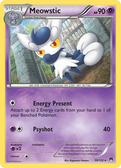Pokemon BREAKpoint Meowstic - 59
