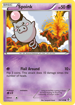 Pokemon Boundaries Crossed Spoink - 59
