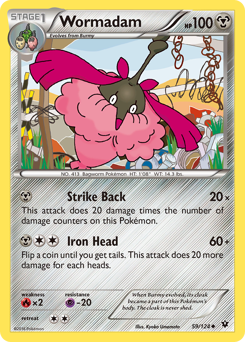 Pokemon Fates Collide Wormadam - 59