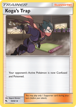 Pokemon Hidden Fates Koga's Trap - 59
