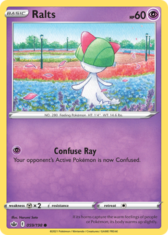 Pokemon Chilling Reign Ralts - 59