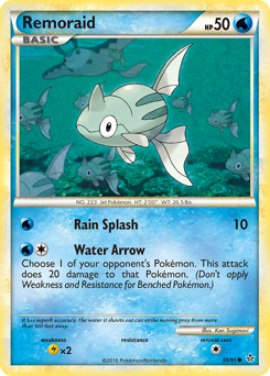 Pokemon HS—Unleashed Remoraid - 59