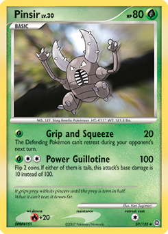 Pokemon Secret Wonders Pinsir - 59