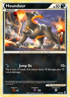 Pokemon Call of Legends Houndour - 59