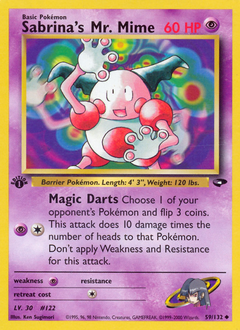 Pokemon Gym Challenge Sabrina's Mr. Mime - 59