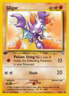 Pokemon Neo Genesis Gligar - 59