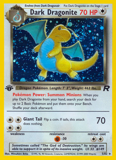 Pokemon Team Rocket Dark Dragonite - 5