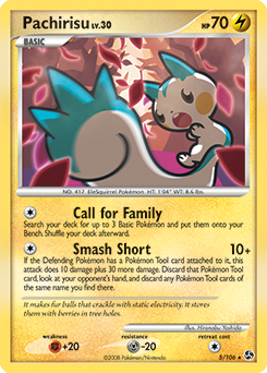 Pokemon Great Encounters Pachirisu - 5