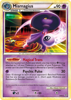 Pokemon HS—Unleashed Mismagius - 5