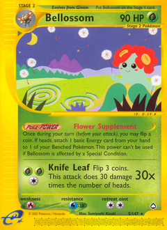 Pokemon Aquapolis Bellossom - 5