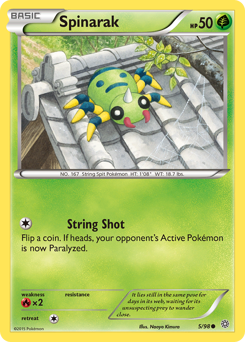 Pokemon Ancient Origins Spinarak - 5