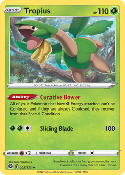 Pokemon Brilliant Stars Tropius - 5