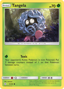 Pokemon Cosmic Eclipse Tangela - 5