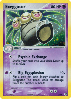 Pokemon FireRed & LeafGreen Exeggutor - 5