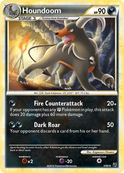 Pokemon HS—Undaunted Houndoom - 5