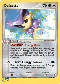 Pokemon Ruby & Sapphire Delcatty - 5