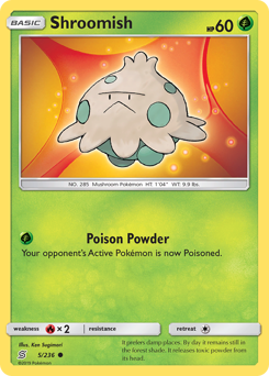 Pokemon Unified Minds Shroomish - 5
