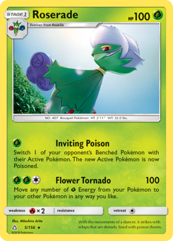Pokemon Ultra Prism Roserade - 5