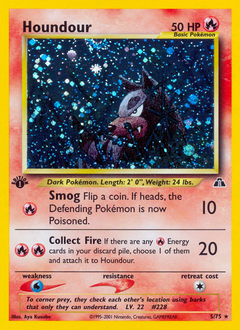 Pokemon Neo Discovery Houndour - 5