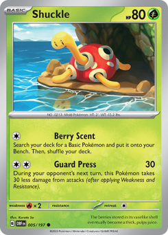 Pokemon Obsidian Flames Shuckle - 5