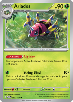 Pokemon Twilight Masquerade Ariados - 5
