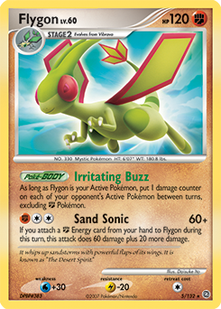 Pokemon Secret Wonders Flygon - 5