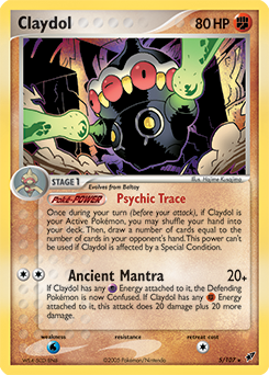 Pokemon Deoxys Claydol - 5