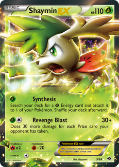 Pokemon Next Destinies Shaymin-EX - 5