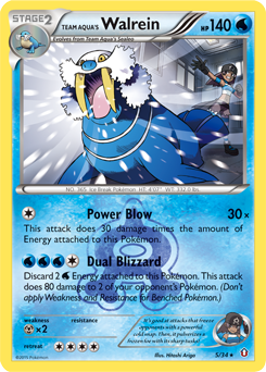 Pokemon Double Crisis Team Aqua's Walrein - 5