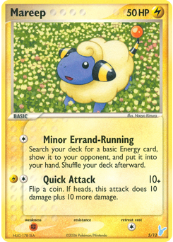 Pokemon EX Trainer Kit 2 Minun Mareep - 5